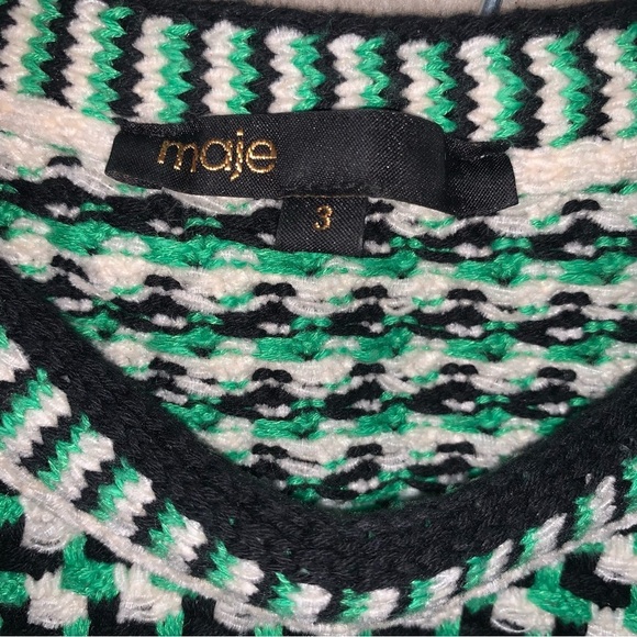 Maje Moxanne Tweed Cotton-Knit Top - Picture 11 of 15